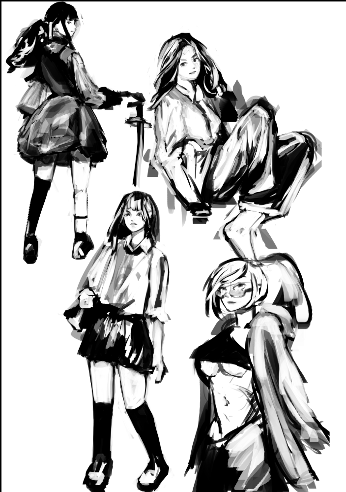 Coloured Study