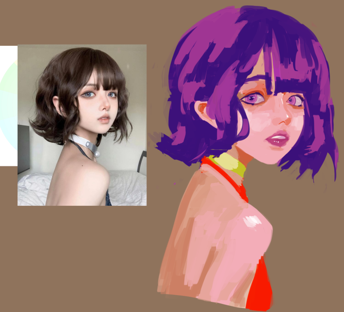 Coloured Study
