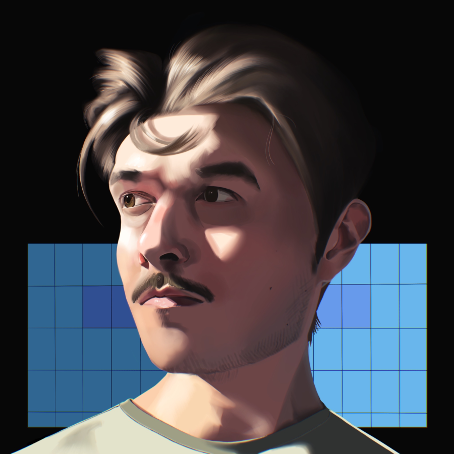 A picture of me that I made myself.